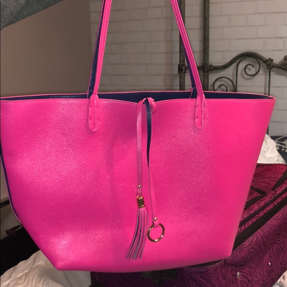 pink/blue purse
